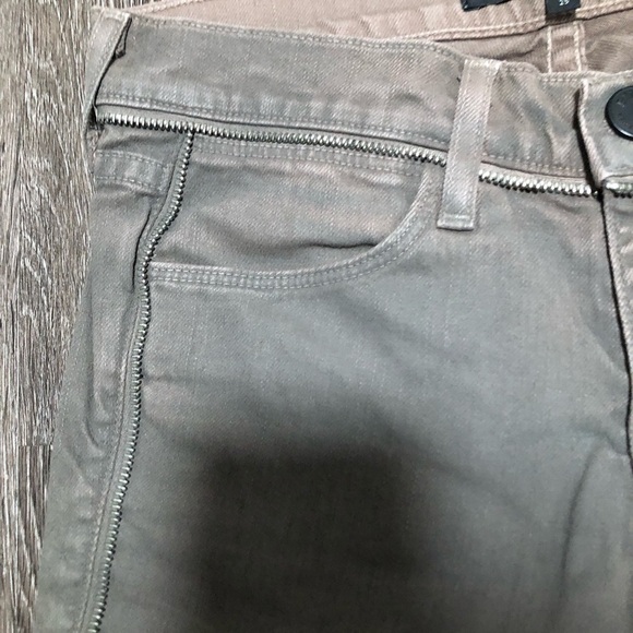 BIRD by Juicy Couture Brown Skinny Jeans with Zipper Details - Size 25 - Picture 5 of 9